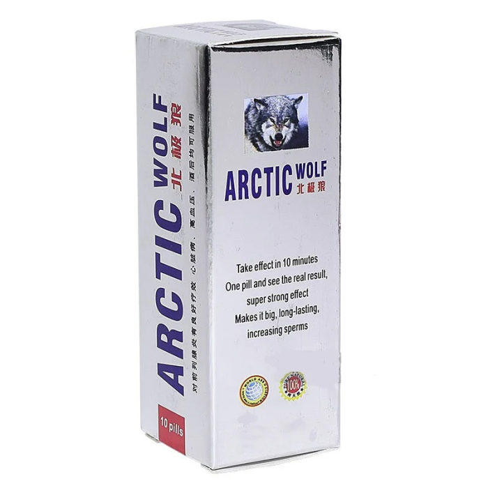 Таблетки для потенції Arctic wolf (ціна за упаковку, 10 таблеток)