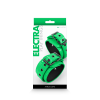 Фіксатори на ноги NS Novelties Electra Play Things Wrist Cuffs, зелений неон