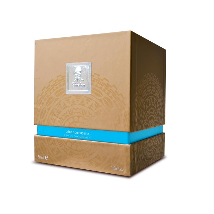 Духи з феромонами чоловічі SHIATSU Pheromone Fragrance men lightblue, 50 мл