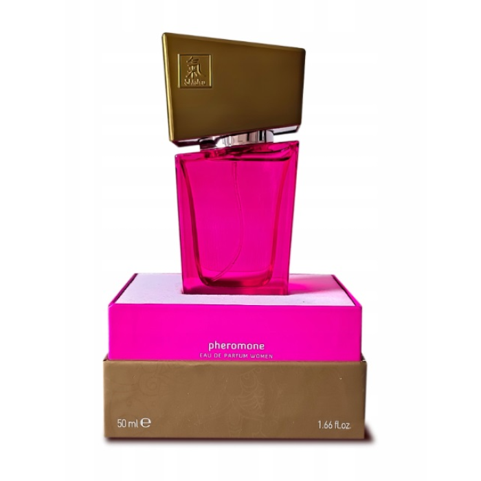 Духи з феромонами жіночі SHIATSU Pheromone Fragrance Women Pink, 50 мл