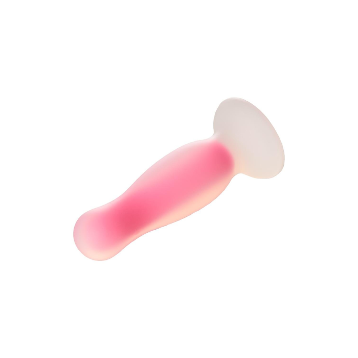 Анальна пробка люмінесцентна Dream Toys RADIANT Glow In The Dark рожева, L