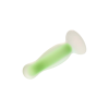 Анальна люмінесцентна пробка Dream Toys RADIANT Glow In The Dark зелена, S