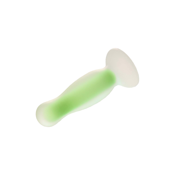 Анальна люмінесцентна пробка Dream Toys RADIANT Glow In The Dark зелена, S