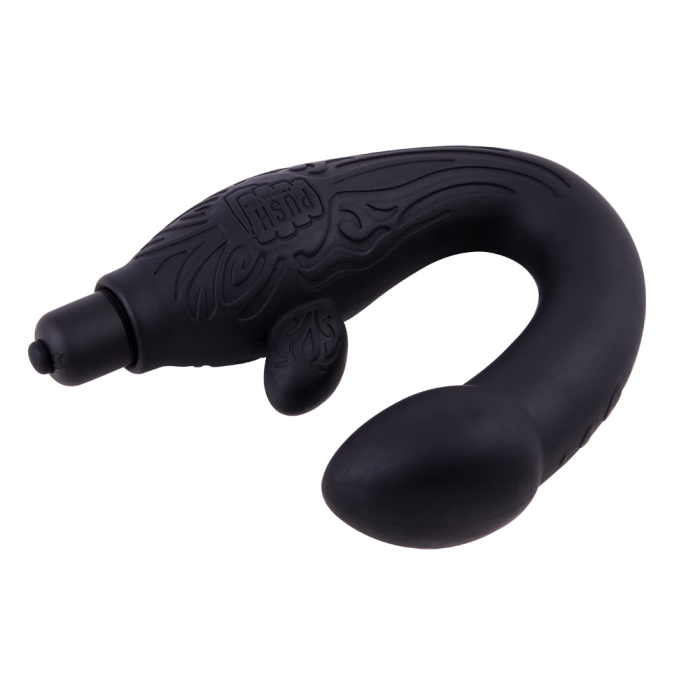 Масажер простати Chisa Black Mont P-Spot Perineum Massager з вібрацією, чорний