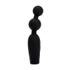 Анальна пробка CHISA Black Mont Vibrating Booty Beads з вібруючими бусинами