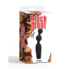 Анальна пробка CHISA Black Mont Vibrating Booty Beads з вібруючими бусинами
