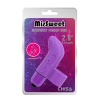 Вібратор для клітора на палець Chisa Mis Sweet Finger Vibe з рельєфом, фіолетовий
