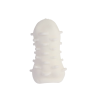 Мастурбатор рельєфний Chisa COSY Stamina Pocket, білий, 8 х 4 см