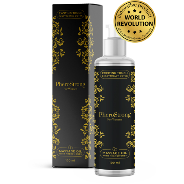 Масажна олія для жінок з феромонами PheroStrong Massage Oil With Pheromones, 100 мл