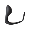 Анальна пробка з еррекційним кільцем FANTASSTIC ANAL PLUG WITH COCKRING BLACK