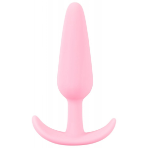 Анальна пробка із стопером Cuties Plugs, рожева