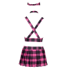 Костюм школярки у клітинку Cottelli Collection Schoolgirl 4 предмети, M