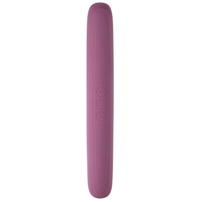 Вібратор двосторонній Sweet Em Velvet Lure, 10 режимів вібрації, фіолетовий