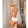 Костюм медсестри L/XL Sunspice, білий, 4 предмети