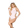 Костюм спокусливого зайчика L/XL Sunspice, білий, 4 предмети