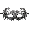 Маска металева чорна Easytoys Venetiaans Masker