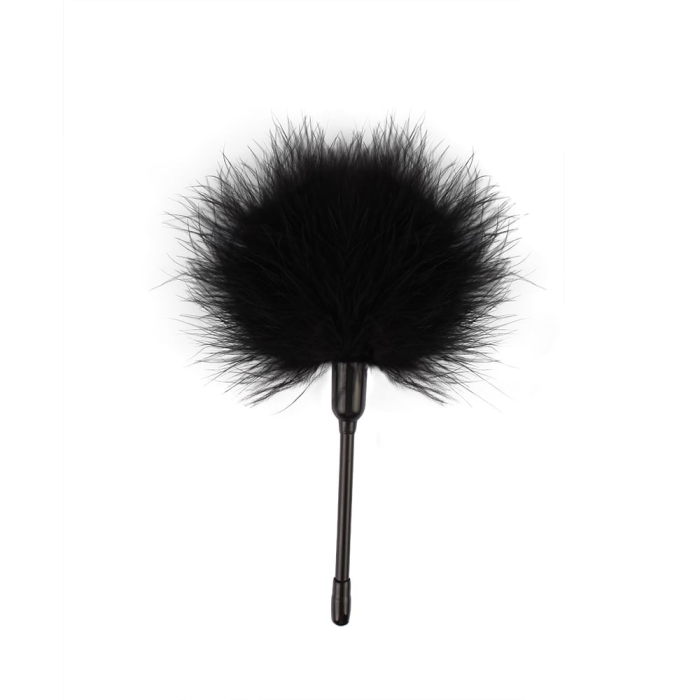 Пушок на довгій ручці CHISA Senuelo Pleasure Feather Tickler, чорний