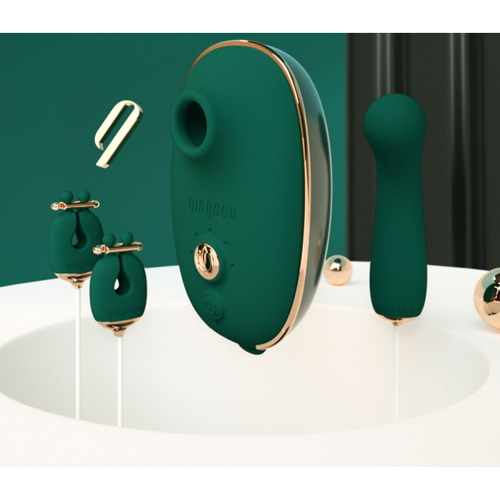 Вібратор для точки G, Qingnan No. 1 Super Soft G-spot Vibrator Green