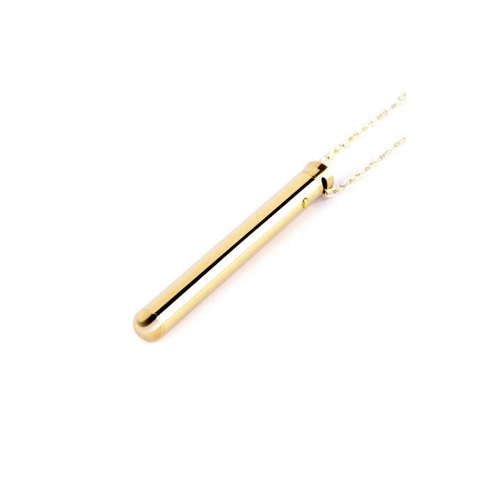 Віброкуля на ланцюжку Le Wand NECKLACE VIBE, металевий, золотий