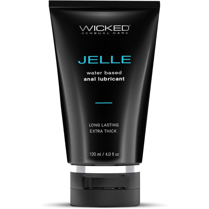 Лубрикант анальний Wicked Jelle на водній основі, 120 мл