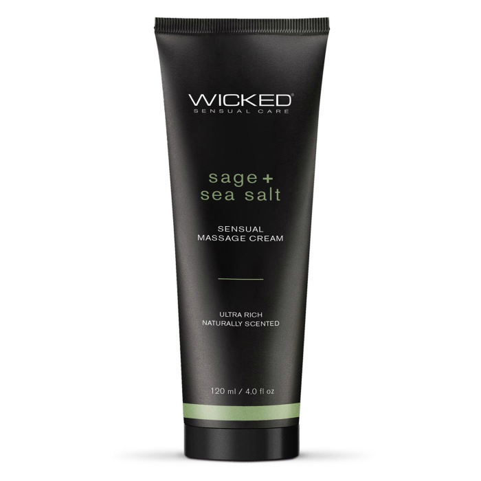 Масажний крем Wicked Sage + Sea Salt з ароматом шавлії, 120 мл