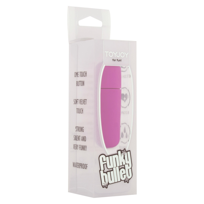 Вібропуля Funky Bullet фуксія, 5.5 х 1.5 см