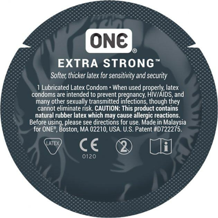 Набір презервативів One Extra Strong із потовщеними стінками (ціна за 5 шт.)