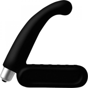 Масажер простати Joystick Prostata Booster Pro, з вібрацією, чорний, 13 х 3 см