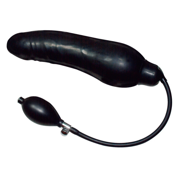 Фалоімітатор з накачуванням реалістичний You2Toys чорний, 23 х 4 см