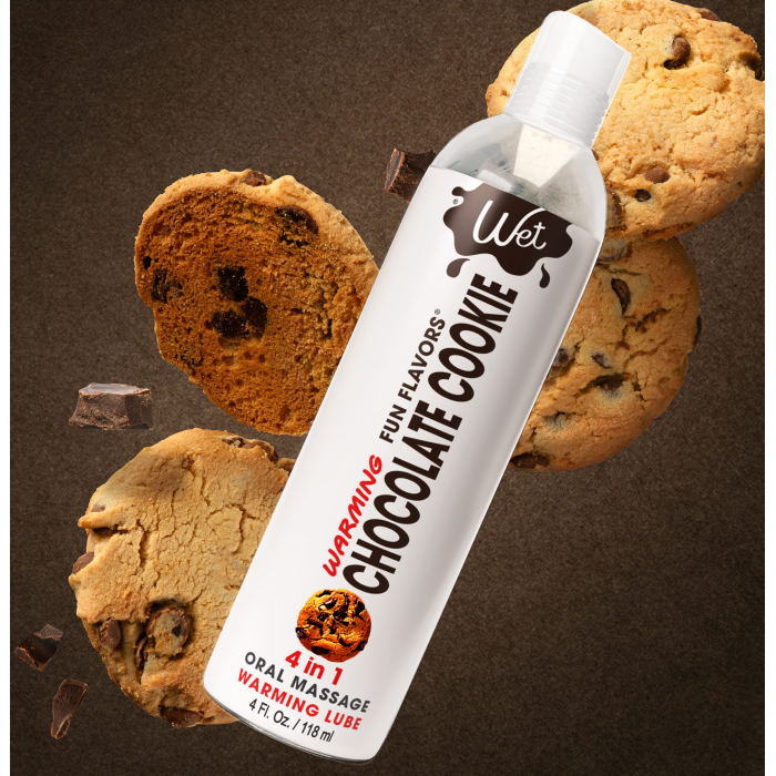Лубрикант зі смаком печива з шоколадом Wet Chocolate Cookie зі зігріваючим ефектом, 30 мл