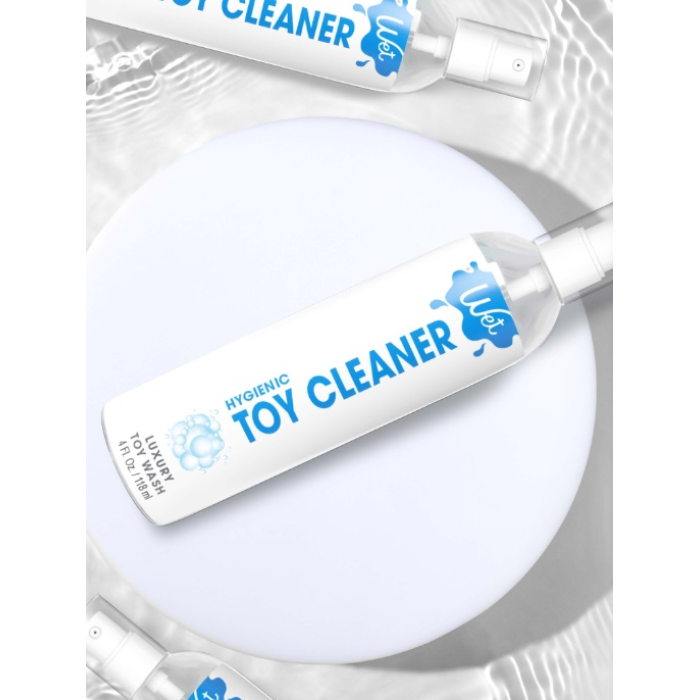 Очищувач для секс-іграшок без спирту Wet Toy Cleaner, на водній основі, 236 мл