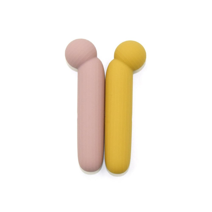 Вібратор для точки G Sweet Em Velvet Lure, бежевий