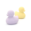 Вібратор для клітора у вигляді качки Sweet Em , силіконовий, лавандовий