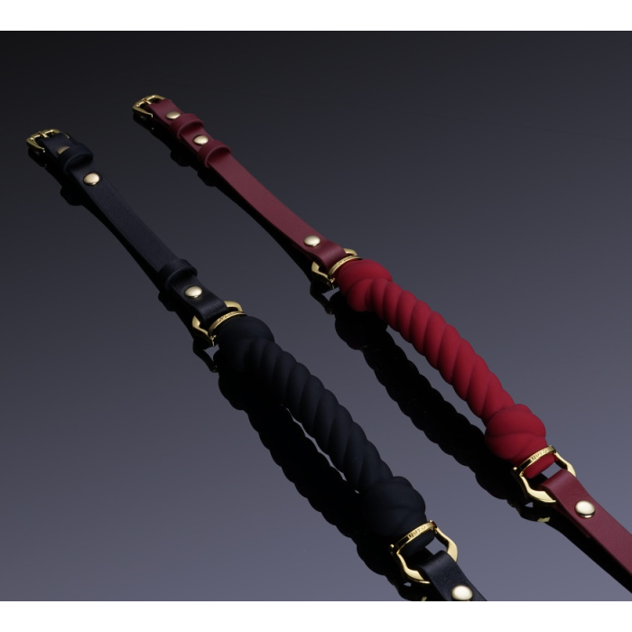 Кляп у формі джгута з вузлами UPKO Desire for Mouth Bondage Collection, червоний