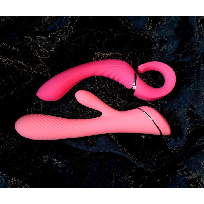 Вібратор Chisa Lust Ripple Cavort для стимуляції точки G та інших ерогенних точок, рожевий