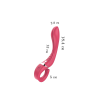 Вібратор Chisa Lust Ripple Cavort для стимуляції точки G та інших ерогенних точок, рожевий