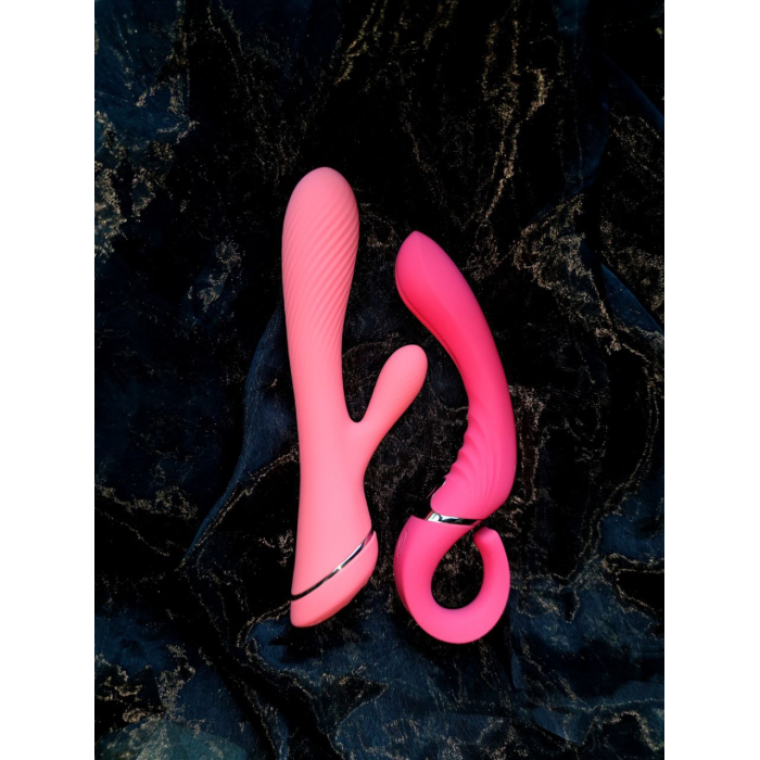 Вібратор Chisa Lust Ripple Cavort для стимуляції точки G та інших ерогенних точок, рожевий