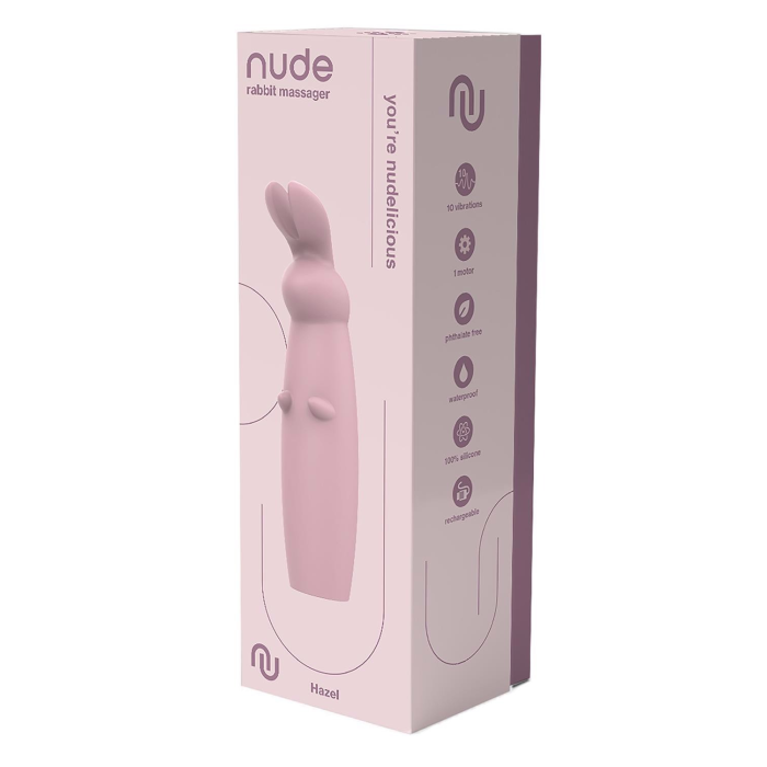 Міні-вібратор у вигляді кролика Dream Toys Nude, рожевий
