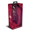Подвійний кліторальний вібратор у вигляді троянди Secret Kisses Rosegasm, червоний