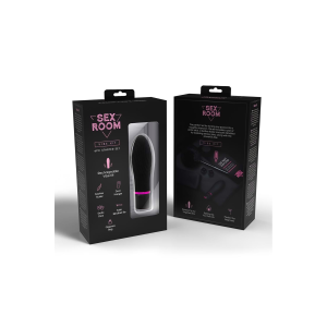 Набір девайсів для ігор Dream Toys Sex Room Vibe Kit, 6 предметів, чорний/рожевий