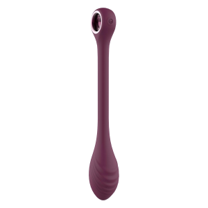Вібратор для точки G регульований DreamToys Glam, фіолетовий
