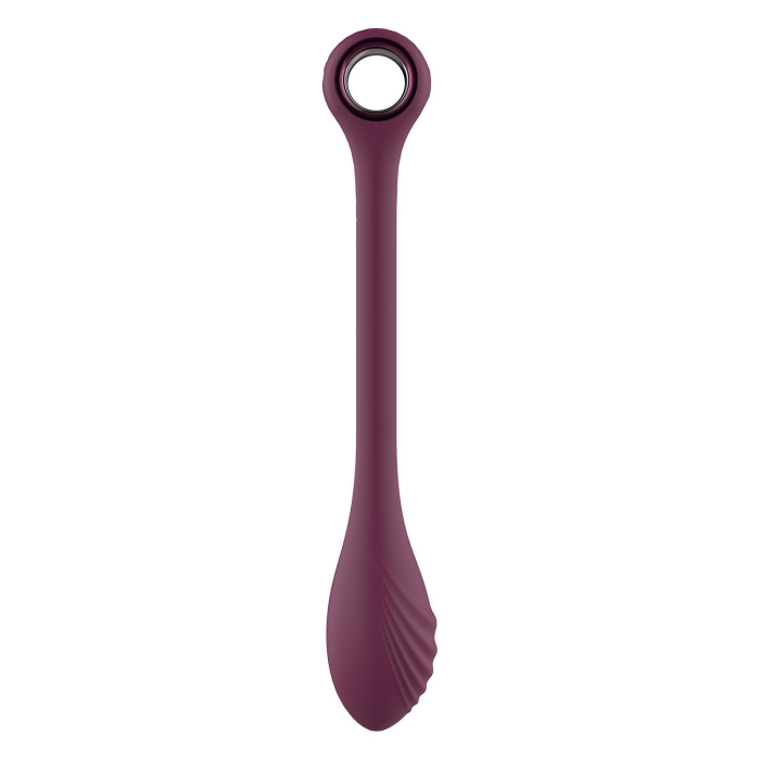 Вібратор для точки G регульований DreamToys Glam, фіолетовий