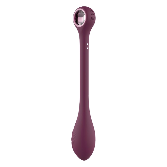 Вібратор для точки G регульований DreamToys Glam, фіолетовий