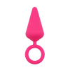 Анальна пробка Chisa Candy Plug рожевий, M