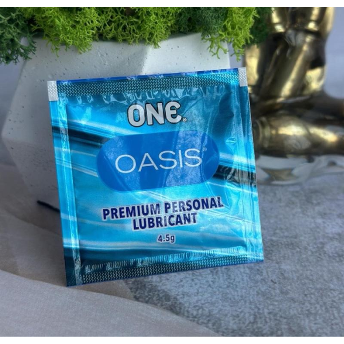 Пробник/Лубрикант ONE Oasis на водній основі, 4,5 мл