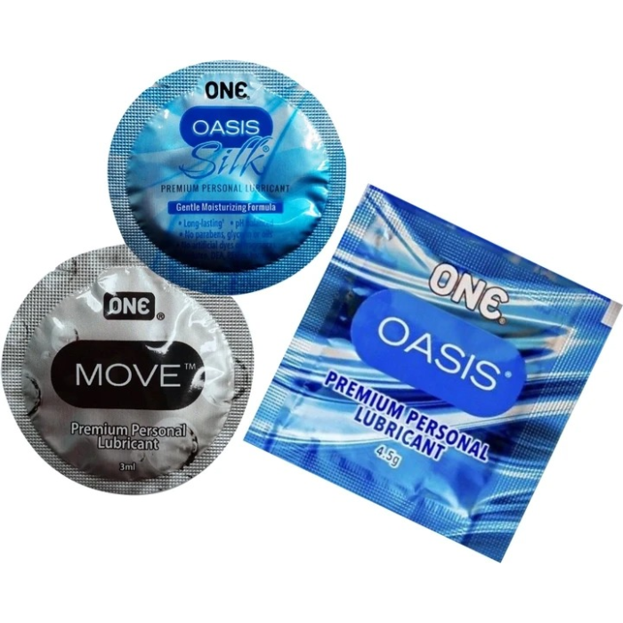 Пробник/Лубрикант ONE Oasis Silk на водній основі, 3 мл