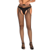 Колготки прикрашені стразами з імітацією панчох Star Night Diamonds Pantyhose чорний, XS-M