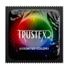 Презервативи Trustex Assorted Colors різних кольорів, з мастилом