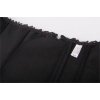 Корсет з квітковим принтом Star Night Corset Top з гачками та шнурівкою, чорний, M (без коробки)