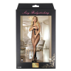 Комбінезон у велику сітку Star Night Fishnet Bowknot Bodystocking синій, XS-M
